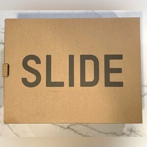 ADIDAS YEEZY SLIDE. Dark onyx. Brand new! Authentic & perfect. Never worn.